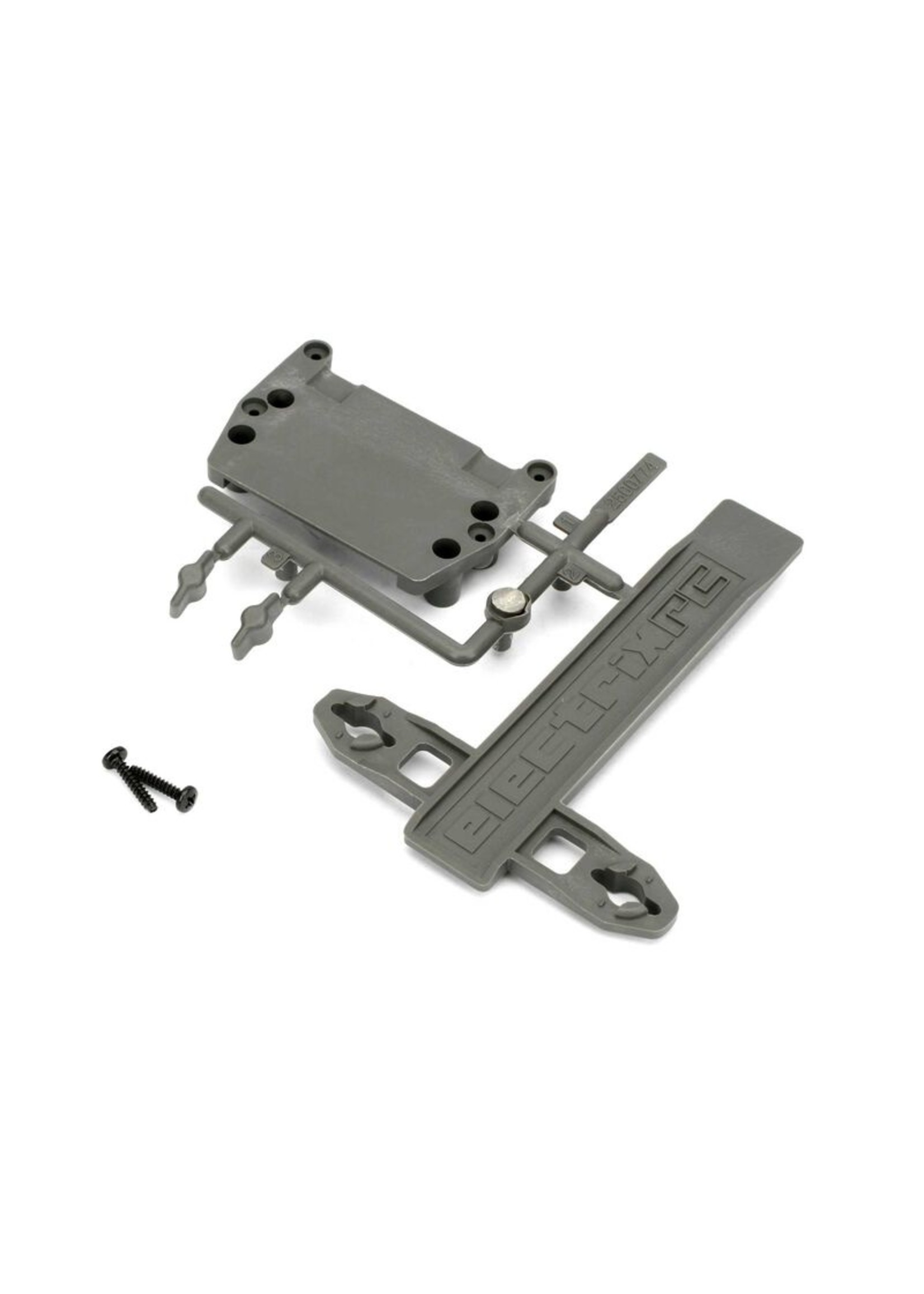 ECX 1088 - Battery Strap, ESC Plate: 1/10 2WD Circuit, Boost