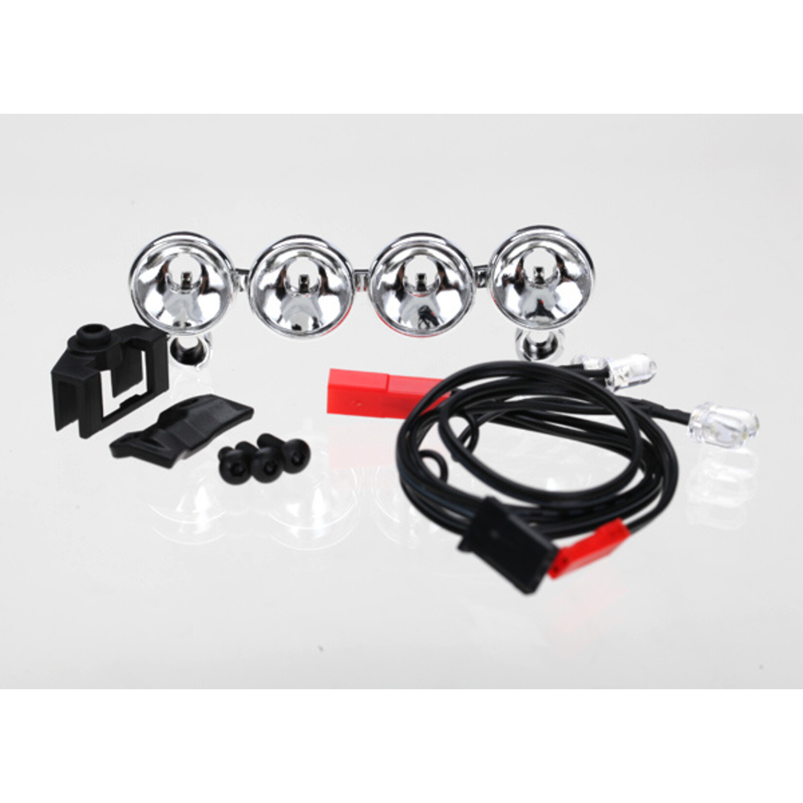 Traxxas 6784 - LED Lightbar Chrome - 4 Clear Lights