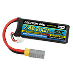 Common Sense RC 2S2000-50X - 7.4V 2000 50c XT60/Traxxas Adapter
