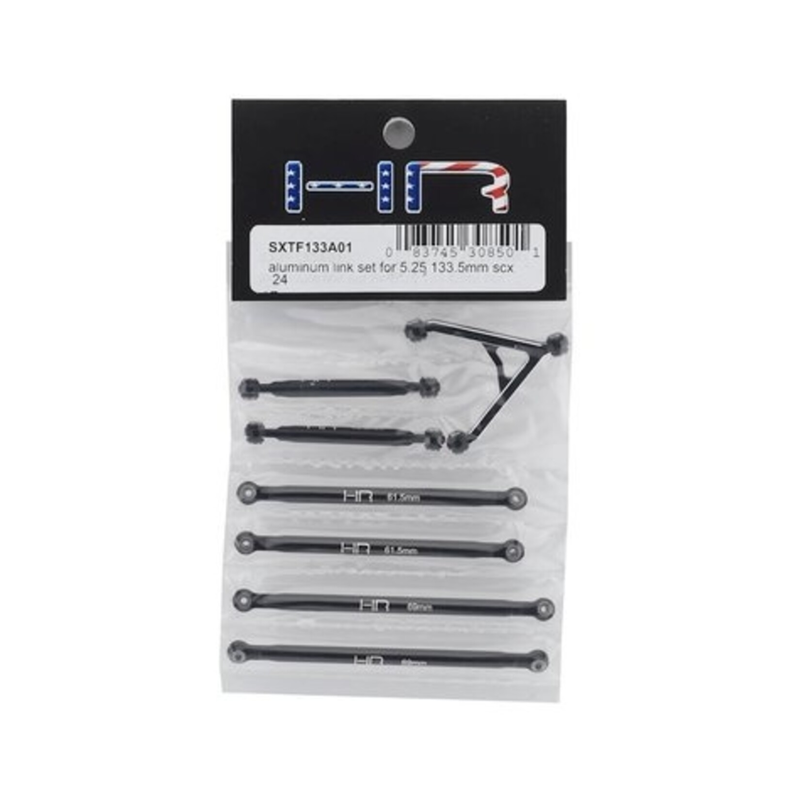 Hot Racing HRASXTF133A01 - Aluminum Link Set for 5.25" SCX24