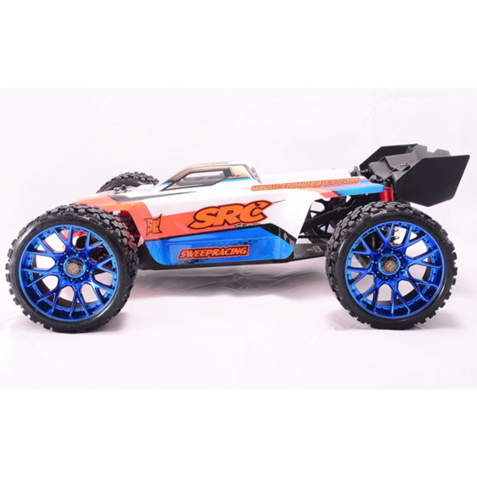 SWEEP C1001BC - MT Road Crusher Tire Blue Chrome