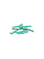 Schumacher Racing CR066 - Small Body Clips - Metallic Green