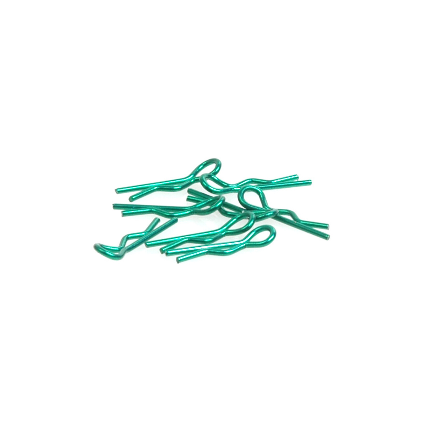 Schumacher Racing CR066 - Small Body Clips - Metallic Green