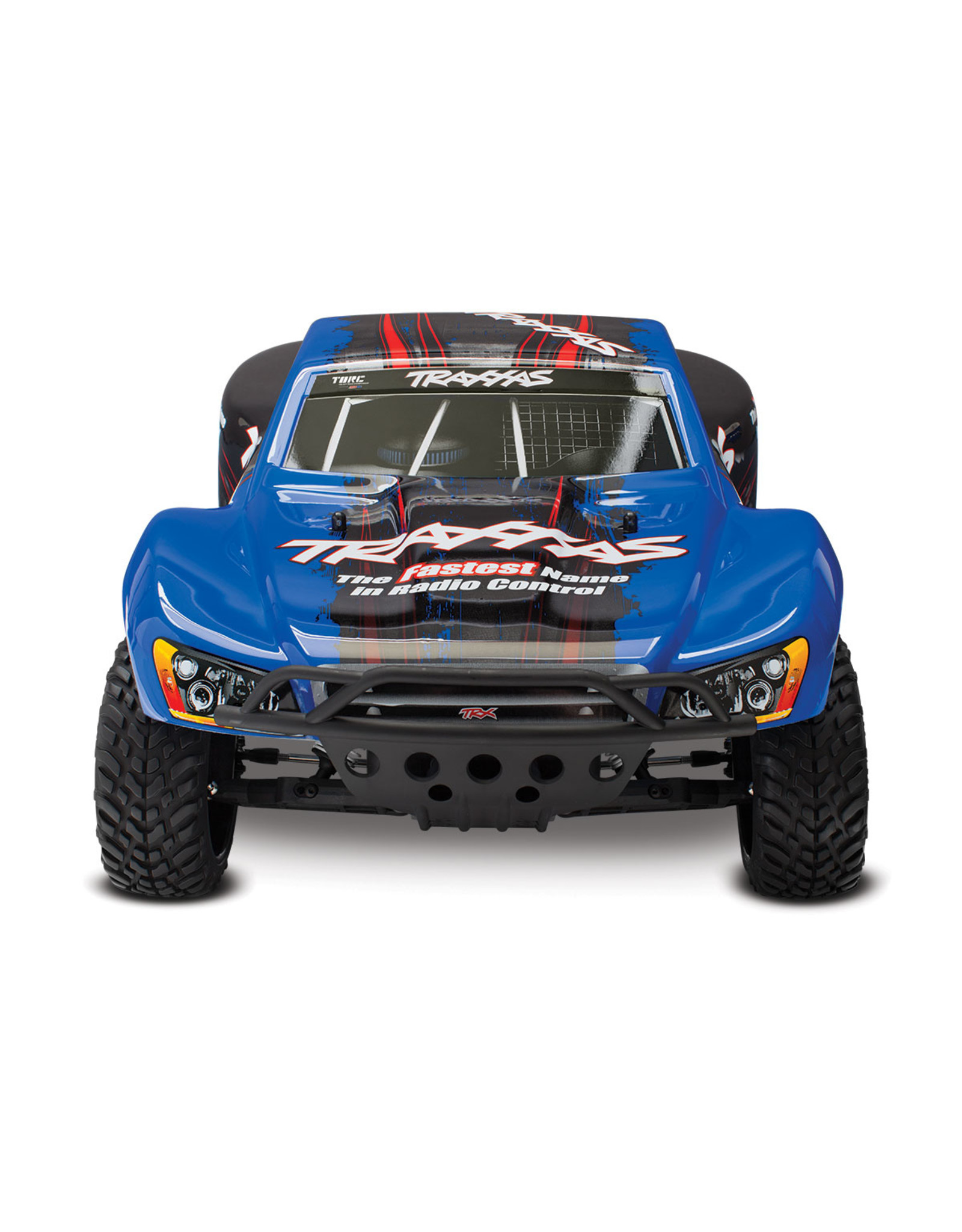 58076-4 1/10 Slash VXL TSM 2WD Brushless RTR Short Course Truck - Blue - Hub Hobby