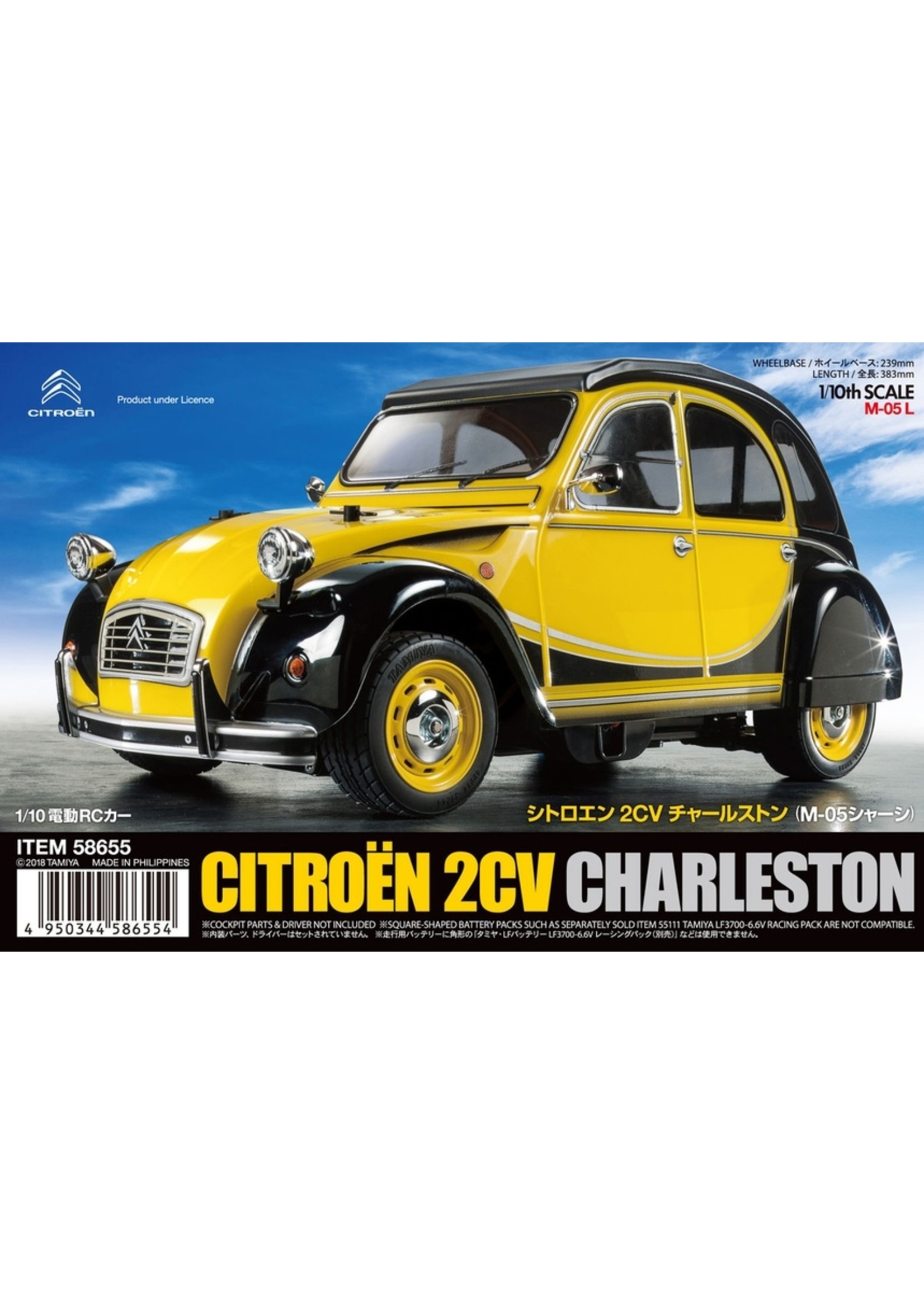 Citroen 2CV Charleston Model Kit