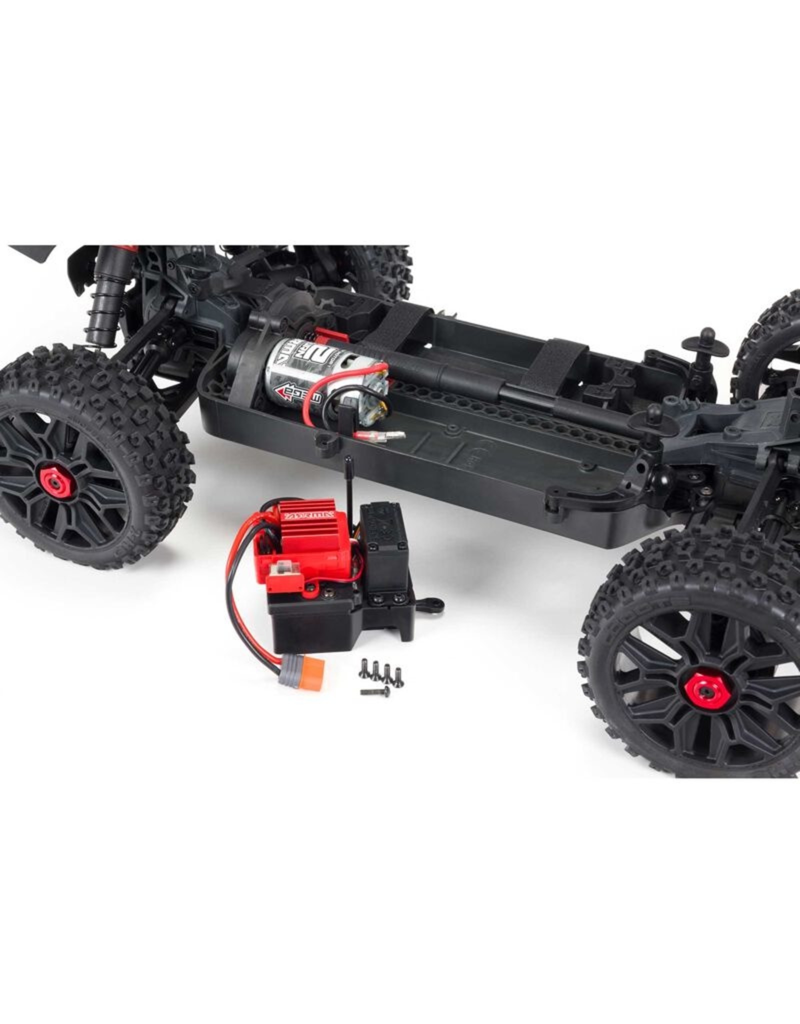 ARA4206V3 - 1/10 TYPHON 4X4 V3 MEGA 550 Brushed Buggy RTR - Green - Hub Hobby