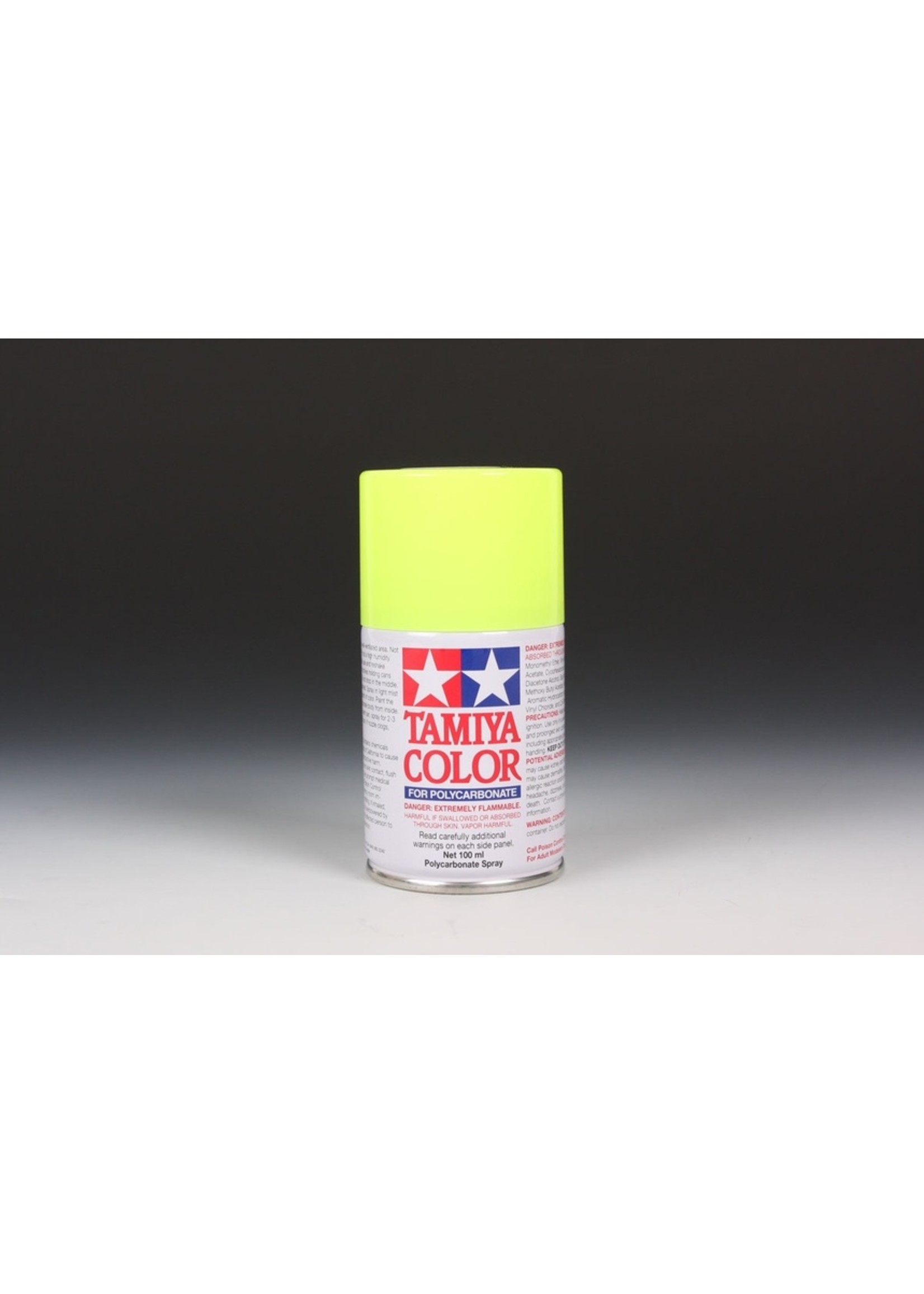 Tamiya PS-27 Fluorescent Yellow 100ml Spray Can