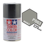 Tamiya PS-63 Bright Gun Metal 100ml Spray Can