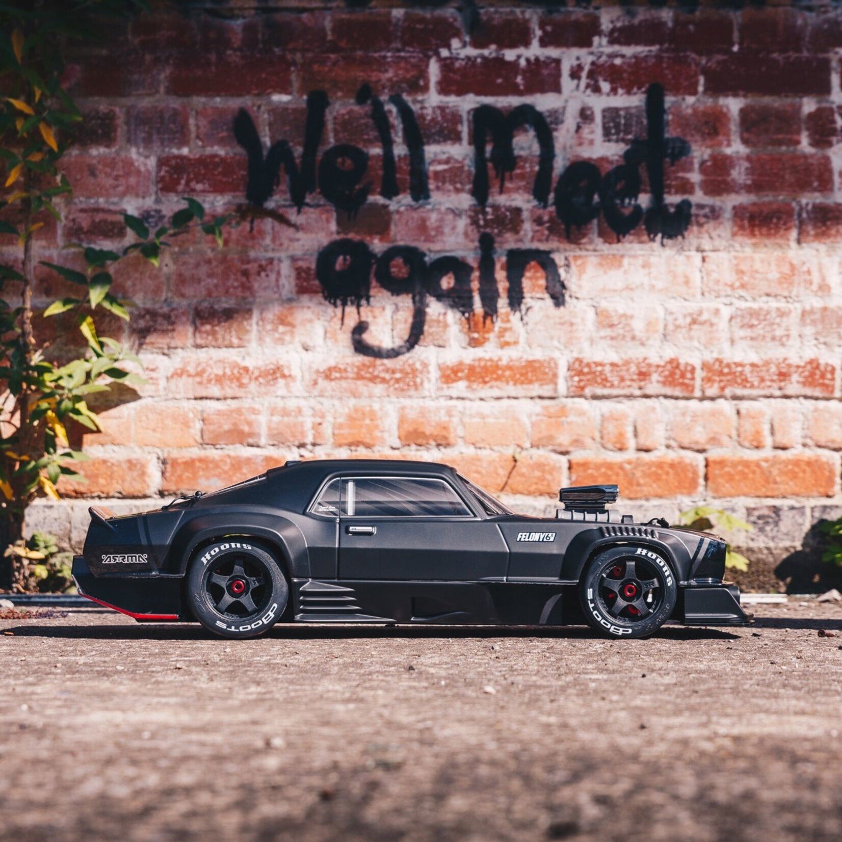 Arrma 1/7 FELONY 6S BLX Street Bash All-Road Muscle Car RTR - Black