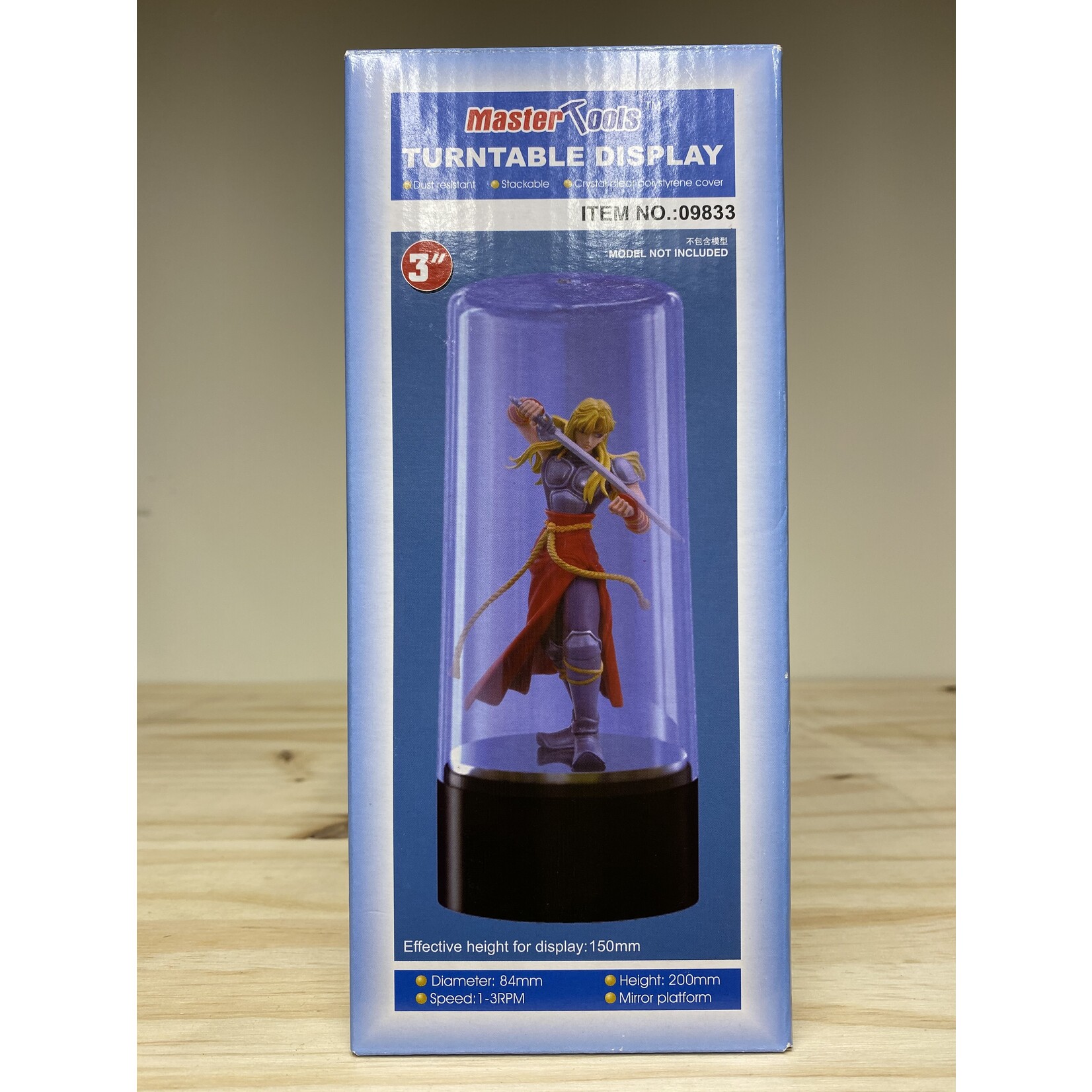 Master Tools 9833 - Battery Operated Turntable Display