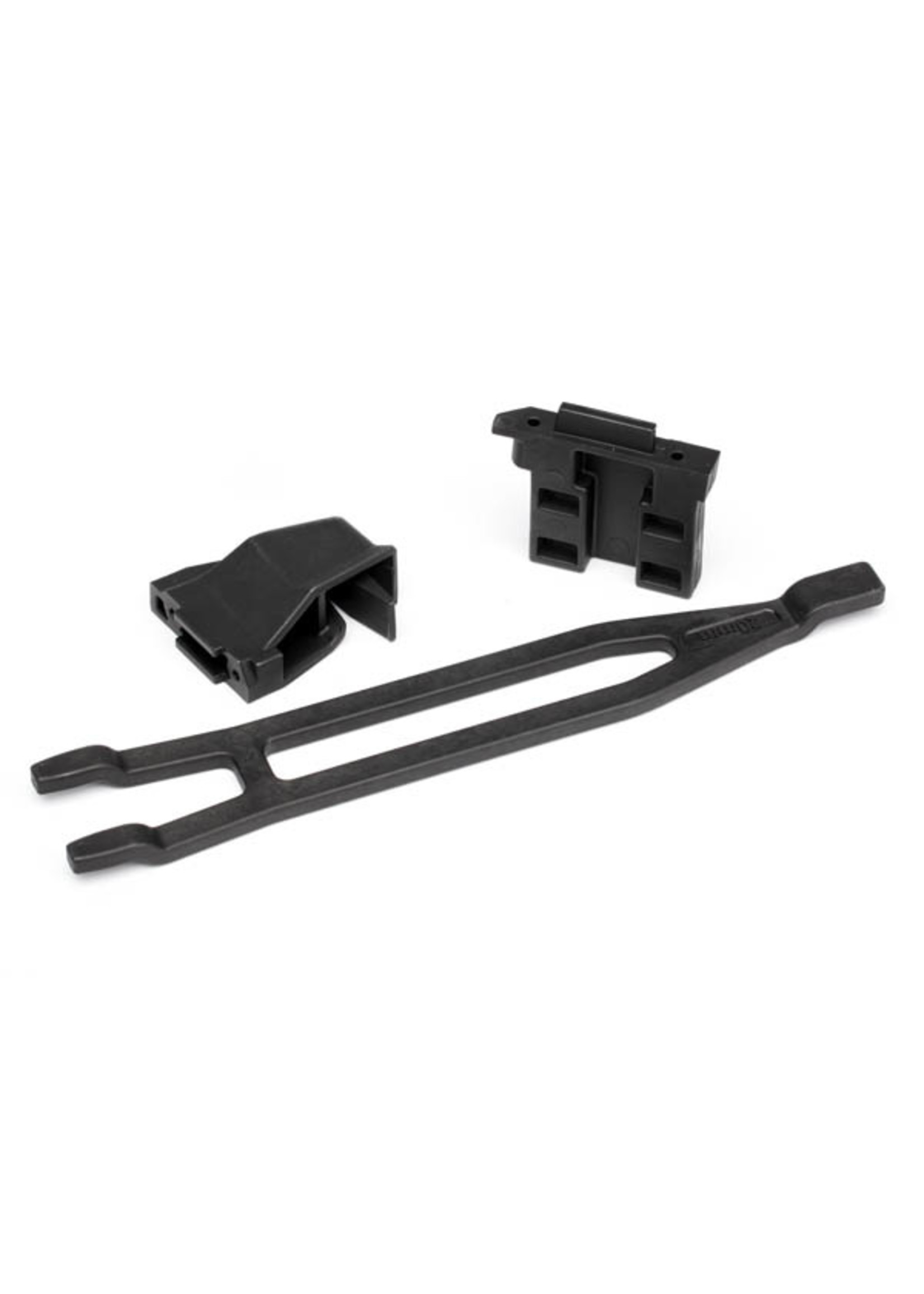 Traxxas 7426X - Battery Hold Downs, Front and Rear