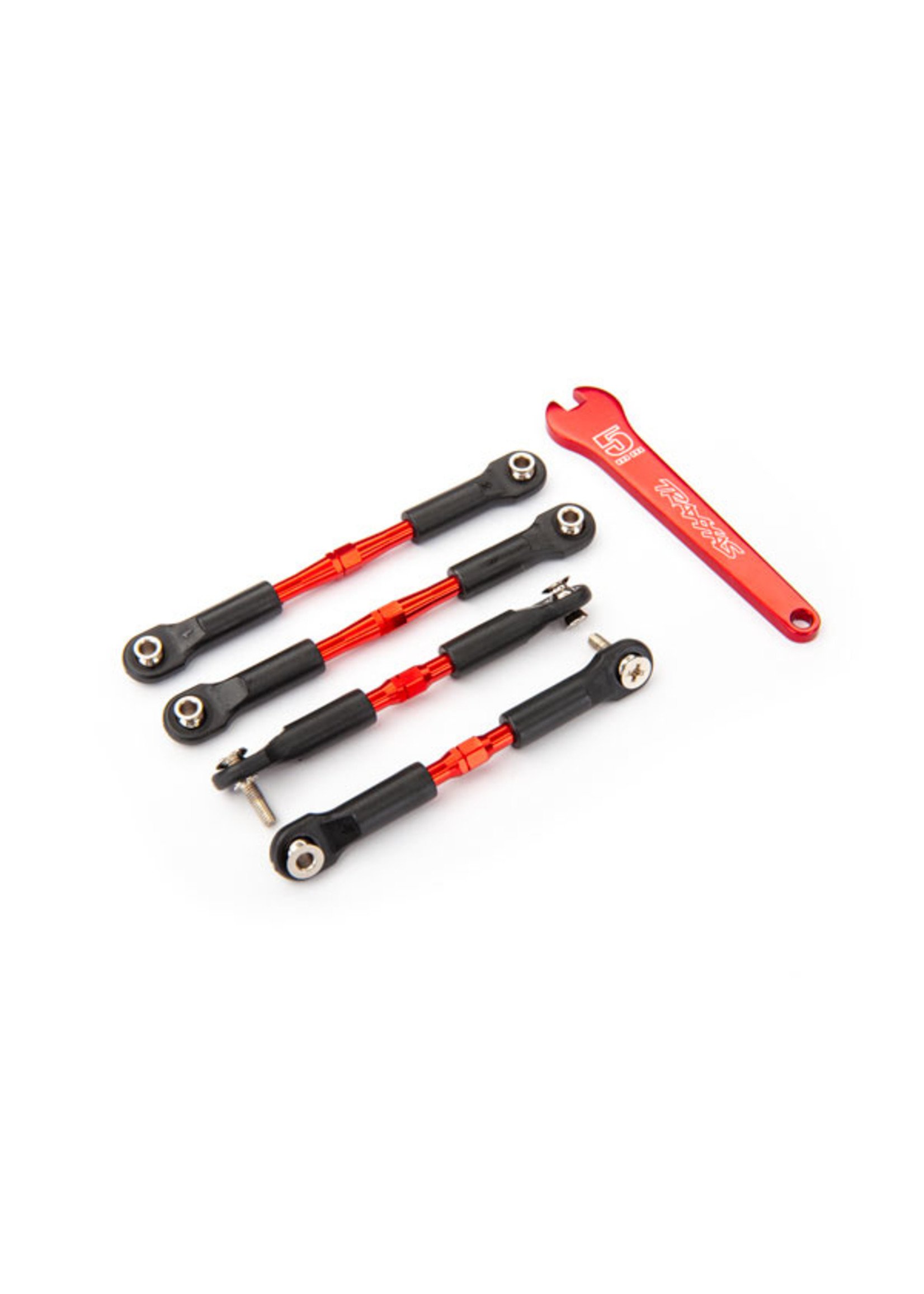 Traxxas 3741X - Aluminum Turnbuckle, 39mm & 49mm - Red