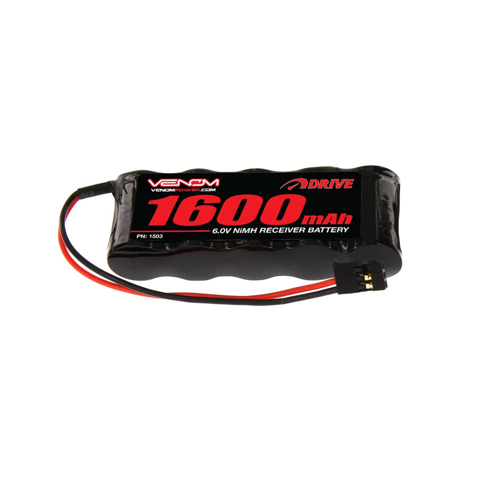 Venom Racing Venom - 6V 1600mAh 5-Cell Flat Receiver NiMH Battery