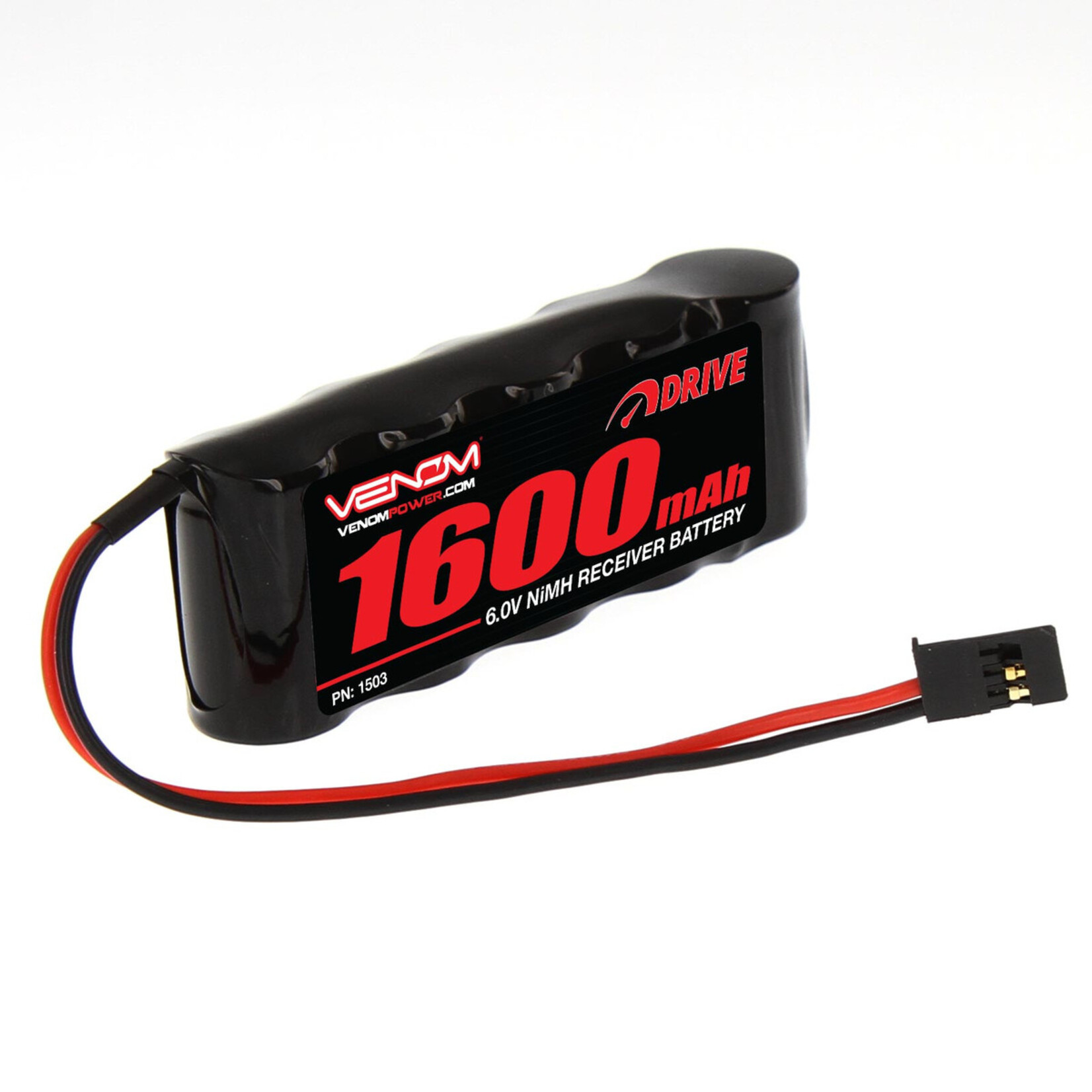 Venom Racing Venom - 6V 1600mAh 5-Cell Flat Receiver NiMH Battery
