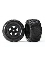 Traxxas 7672 - Teton 5-spoke Wheels / Teton Tires