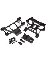 Traxxas 8615 - Front and Rear Body Mounts, Black