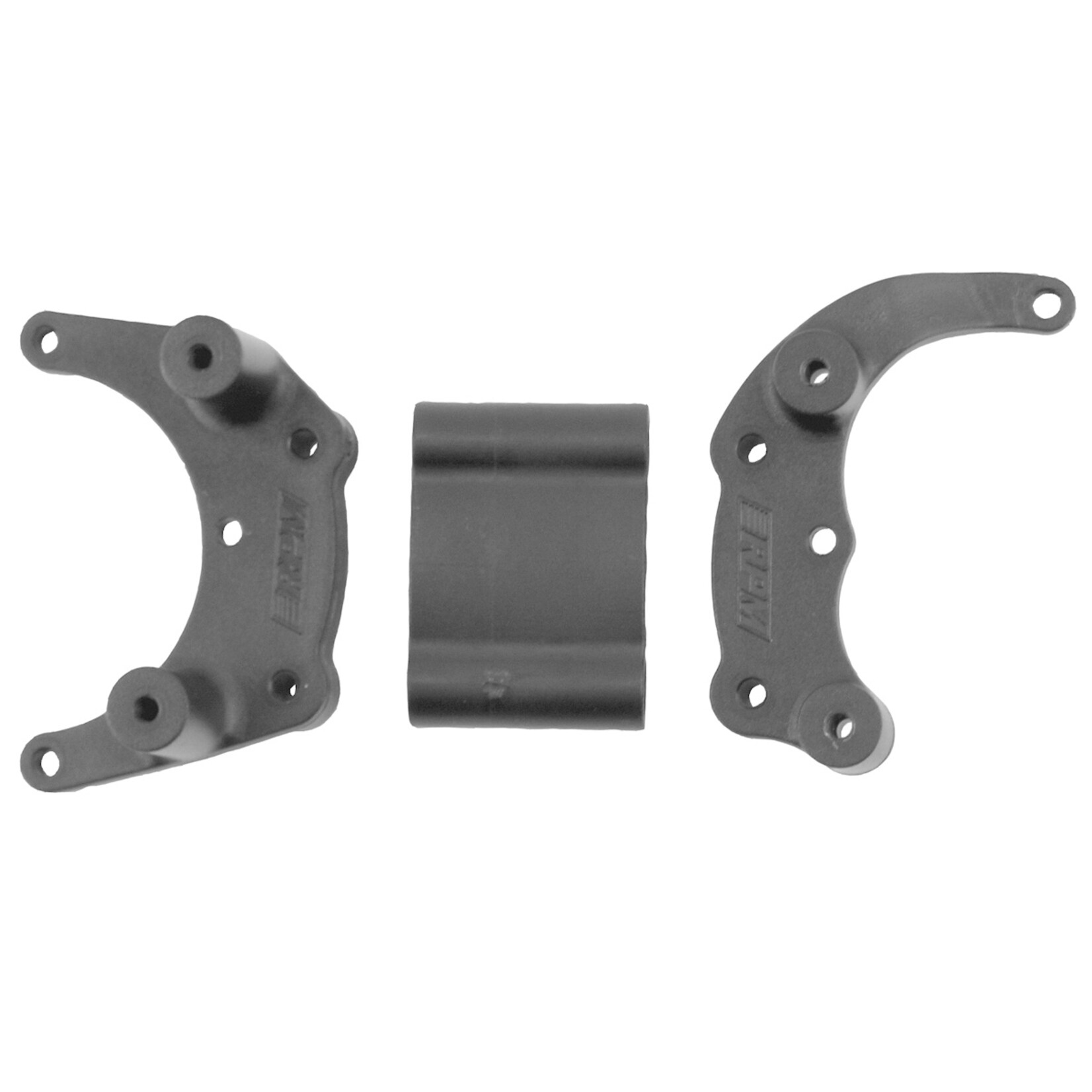 RPM 80902 - Rear Bumper Mount Black Slash 2WD - Black