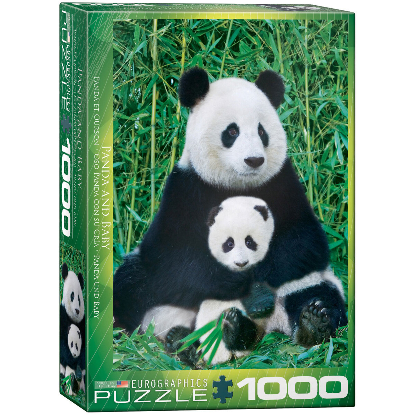 Eurographics Panda and Baby - 1000 Piece Puzzle