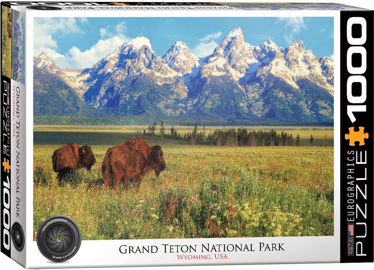 Grand Teton National Park - 1000 Piece Puzzle