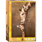 Eurographics Giraffe Mother's Kiss - 1000 Piece Puzzle