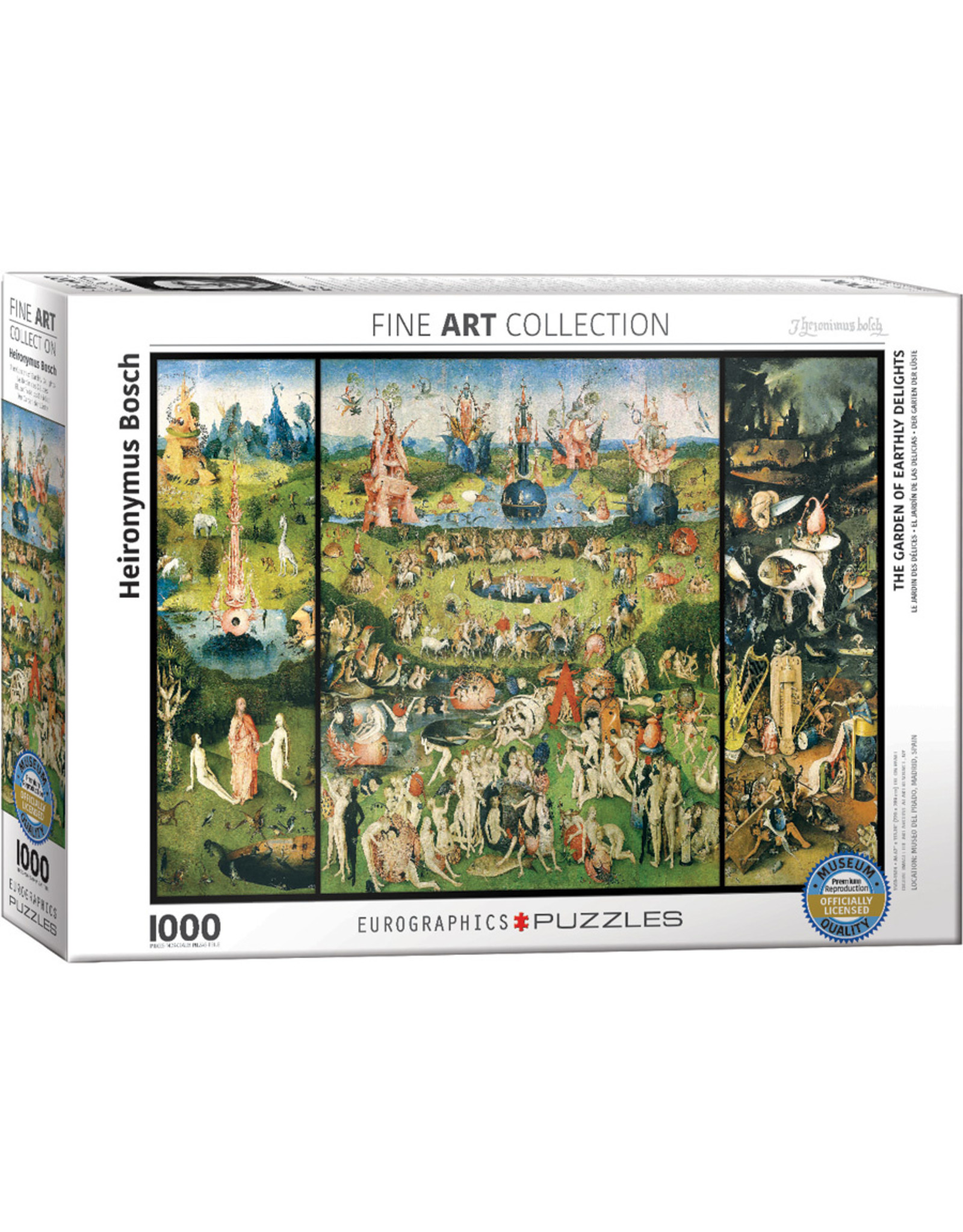 puzzle jardin de las delicias