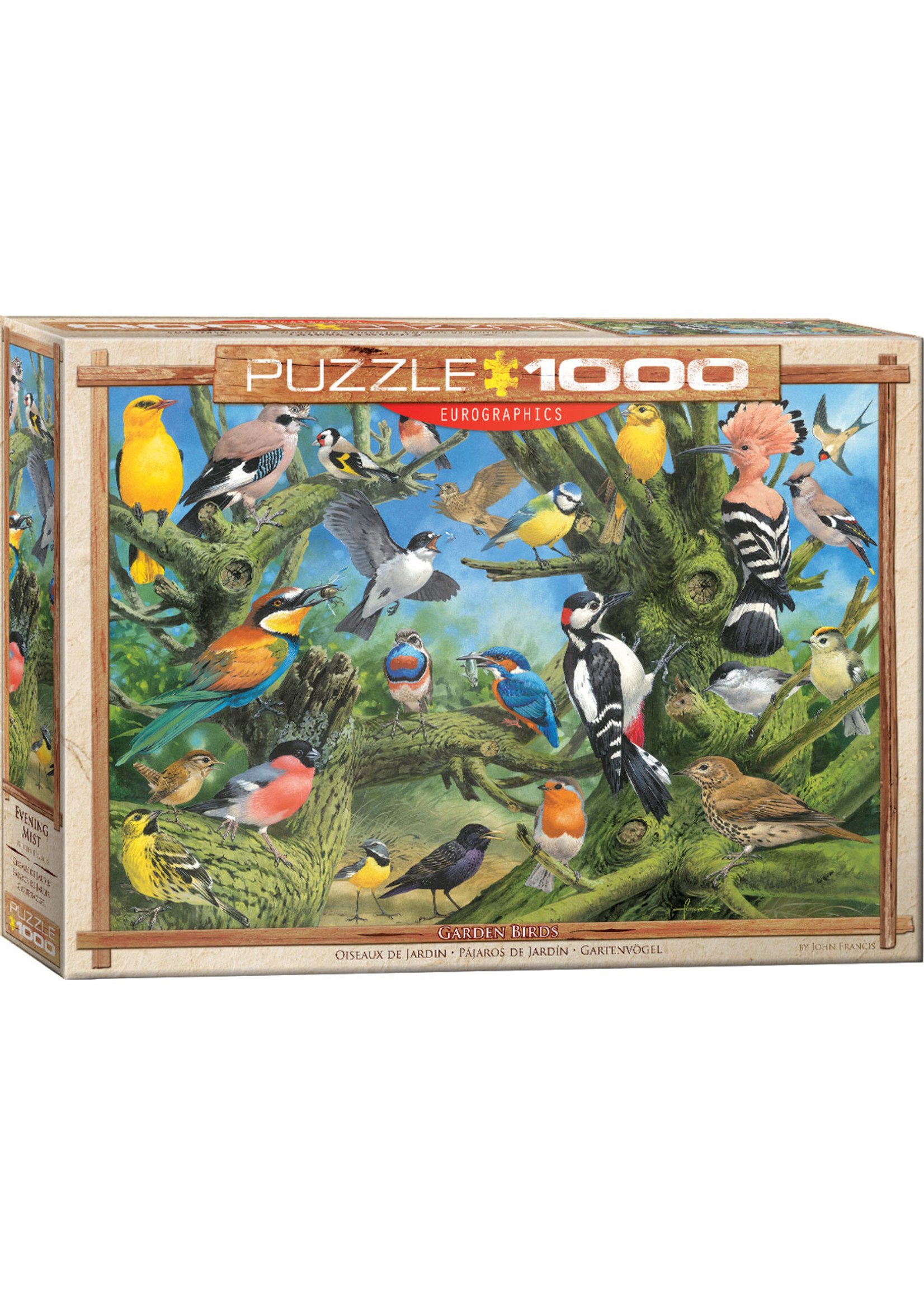 Eurographics Garden Birds by John Francis - 1000 Piece Puzzle