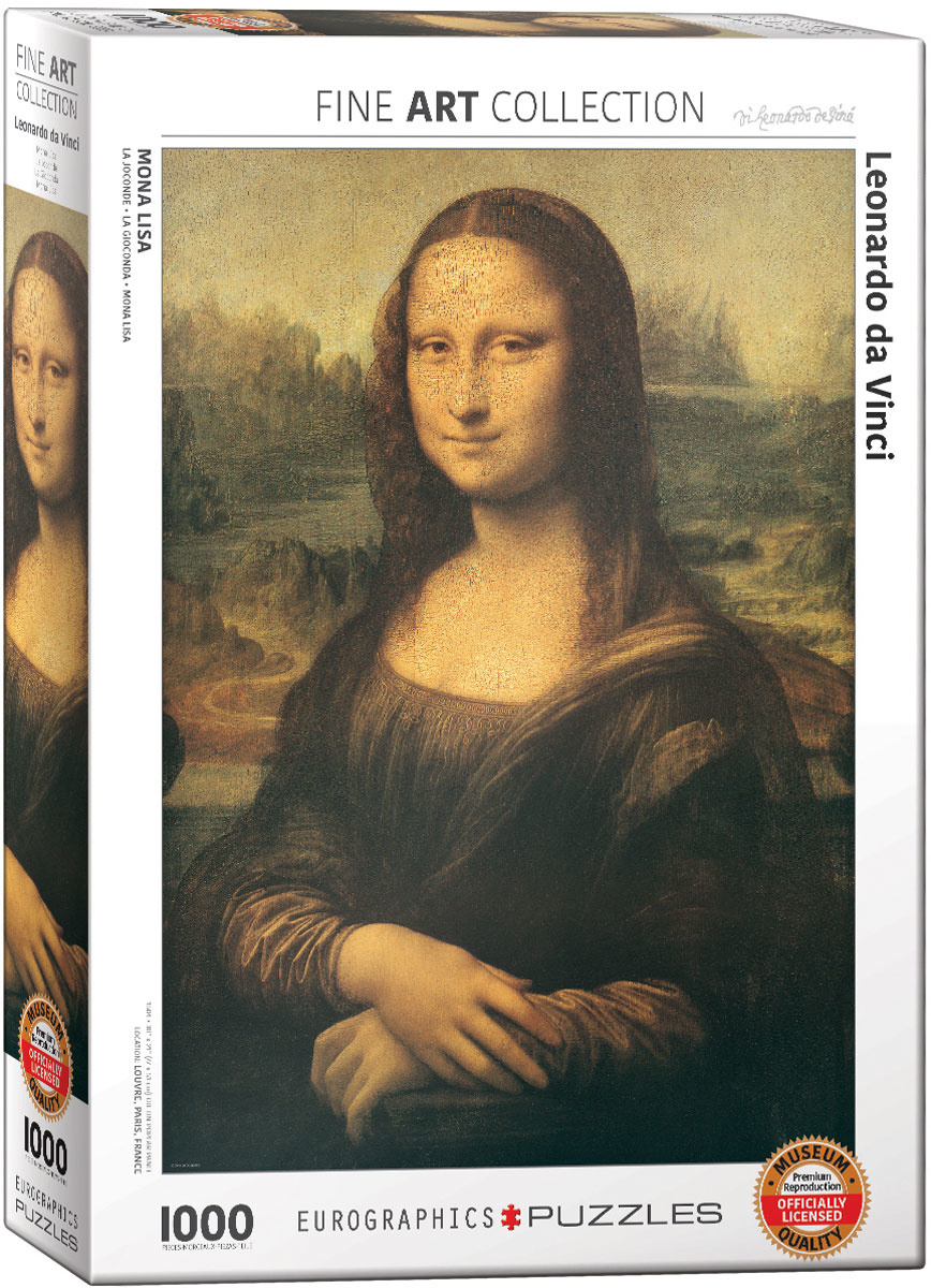 Eurographics Mona Lisa 1000 Piece Puzzle Hub Hobby