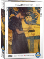 Eurographics The Music by Gustav Klimt - 1000 Piece Puzzle
