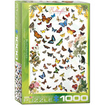 Eurographics Butterflies - 1000 Piece Puzzle