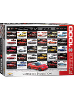 Eurographics Corvette Evolution - 1000 Piece Puzzle