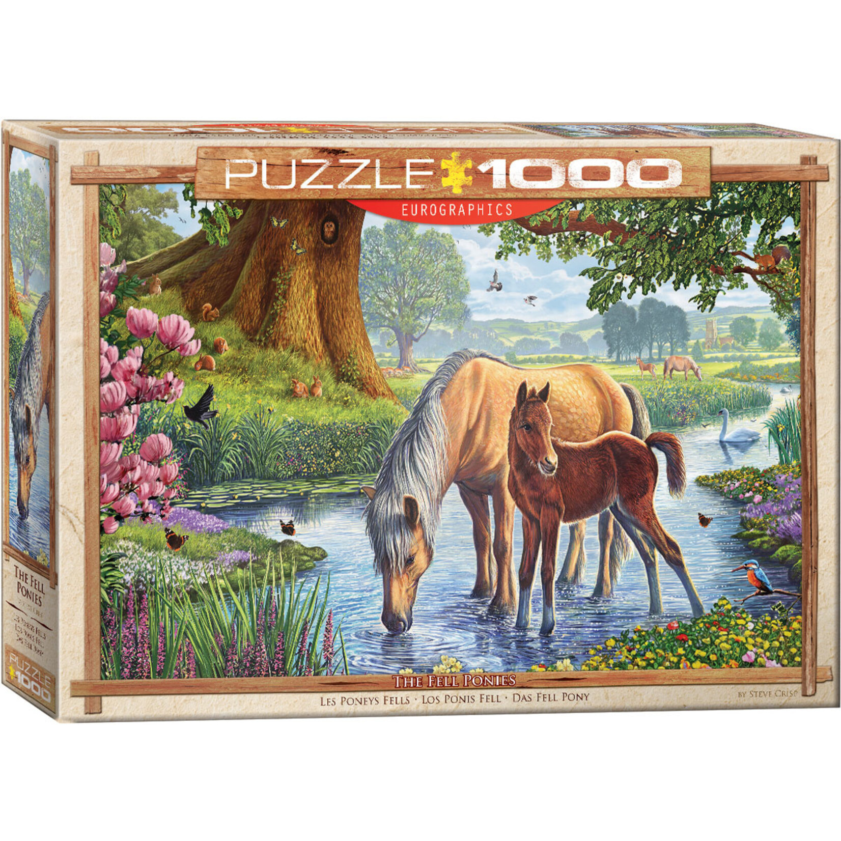 Eurographics The Fell Ponies by Steve Crisp - 1000 Piece Puzzle