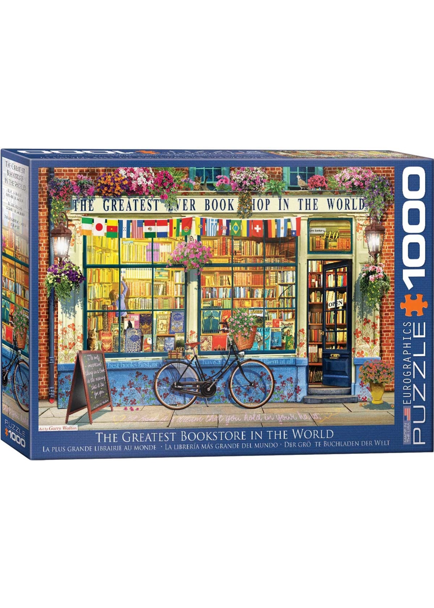 Eurographics The Greatest Bookstore in the World - 1000 Piece Puzzle