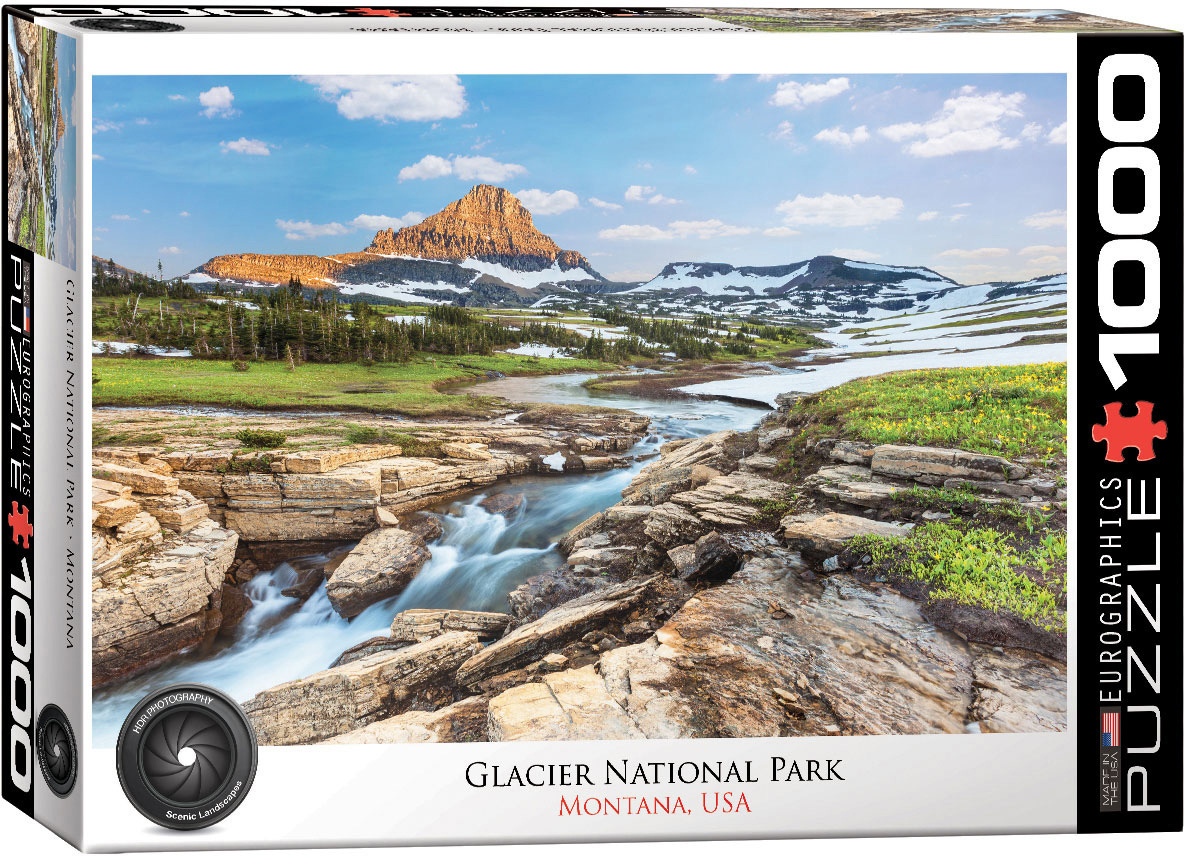 Glacier National Park - 1000 Piece Puzzle