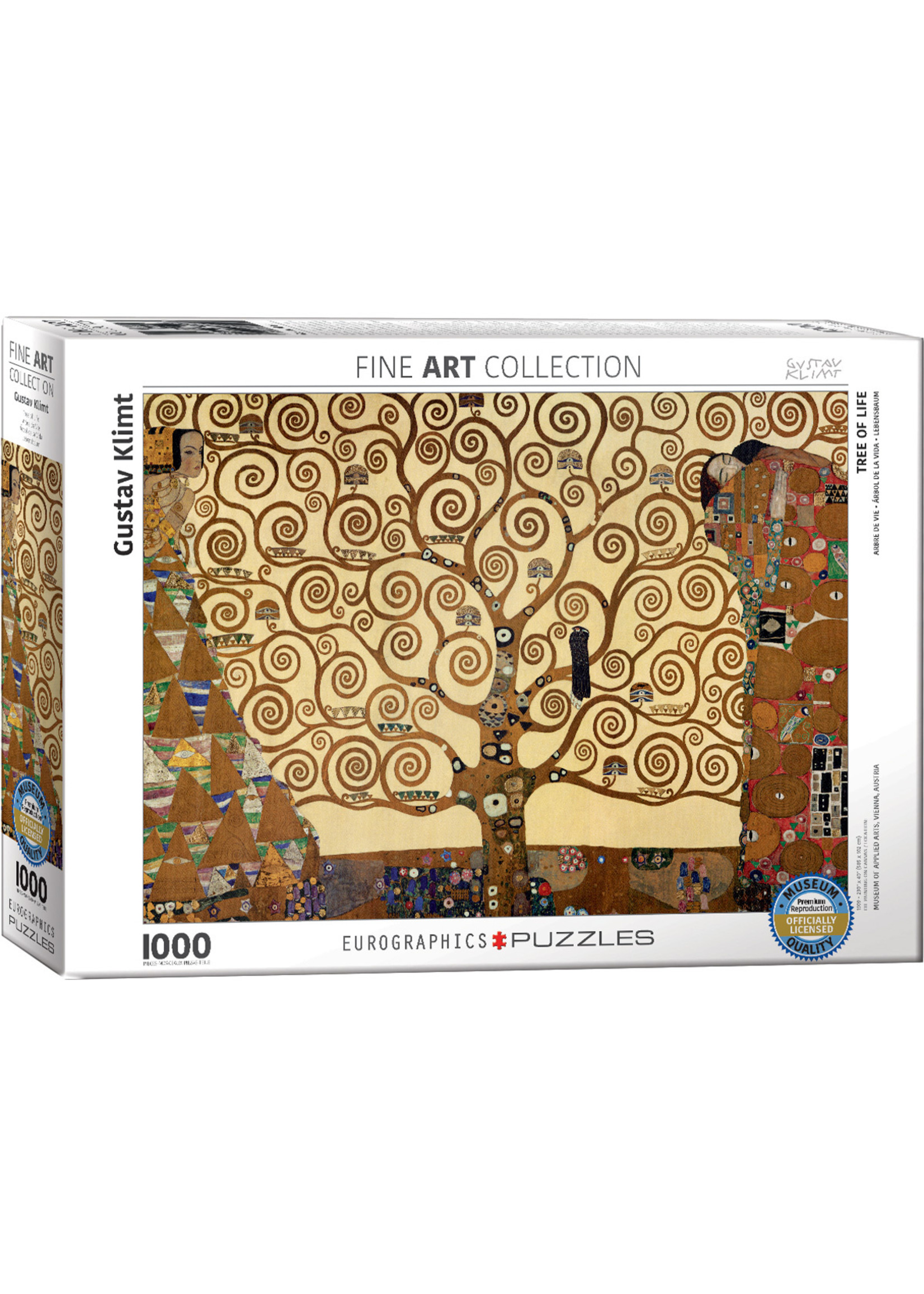 Eurographics Tree of Life by Klimt - 1000 Piece Puzzle