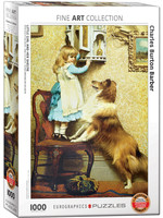 Eurographics Little Girl and Her Sheltie - 1000 Piece Puzzle