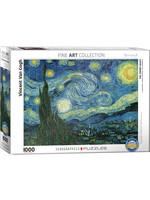 Eurographics Starry Night by Vincent van Gogh - 1000 Piece Puzzle