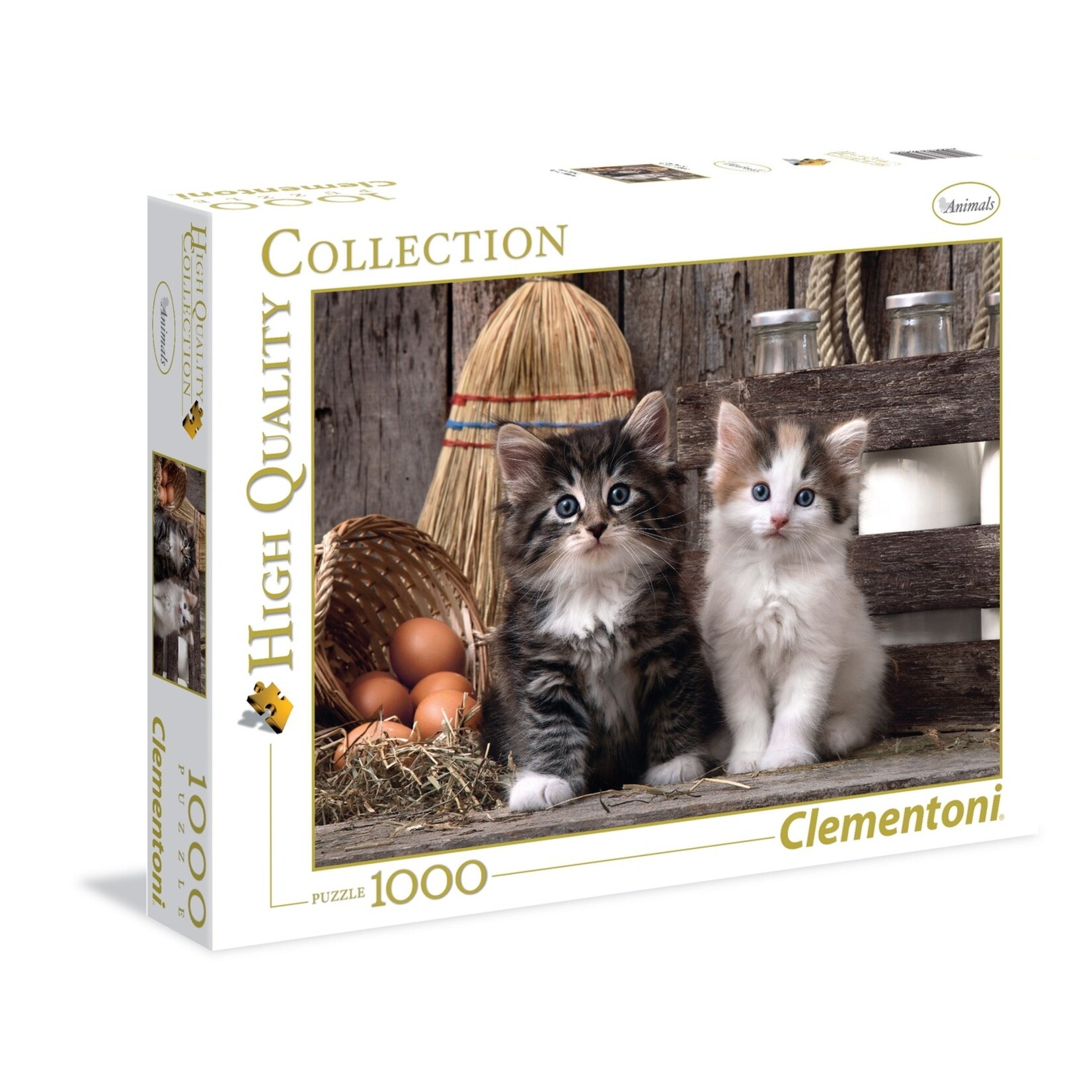 Clementoni Lovely Kittens - 1000 Piece Puzzle