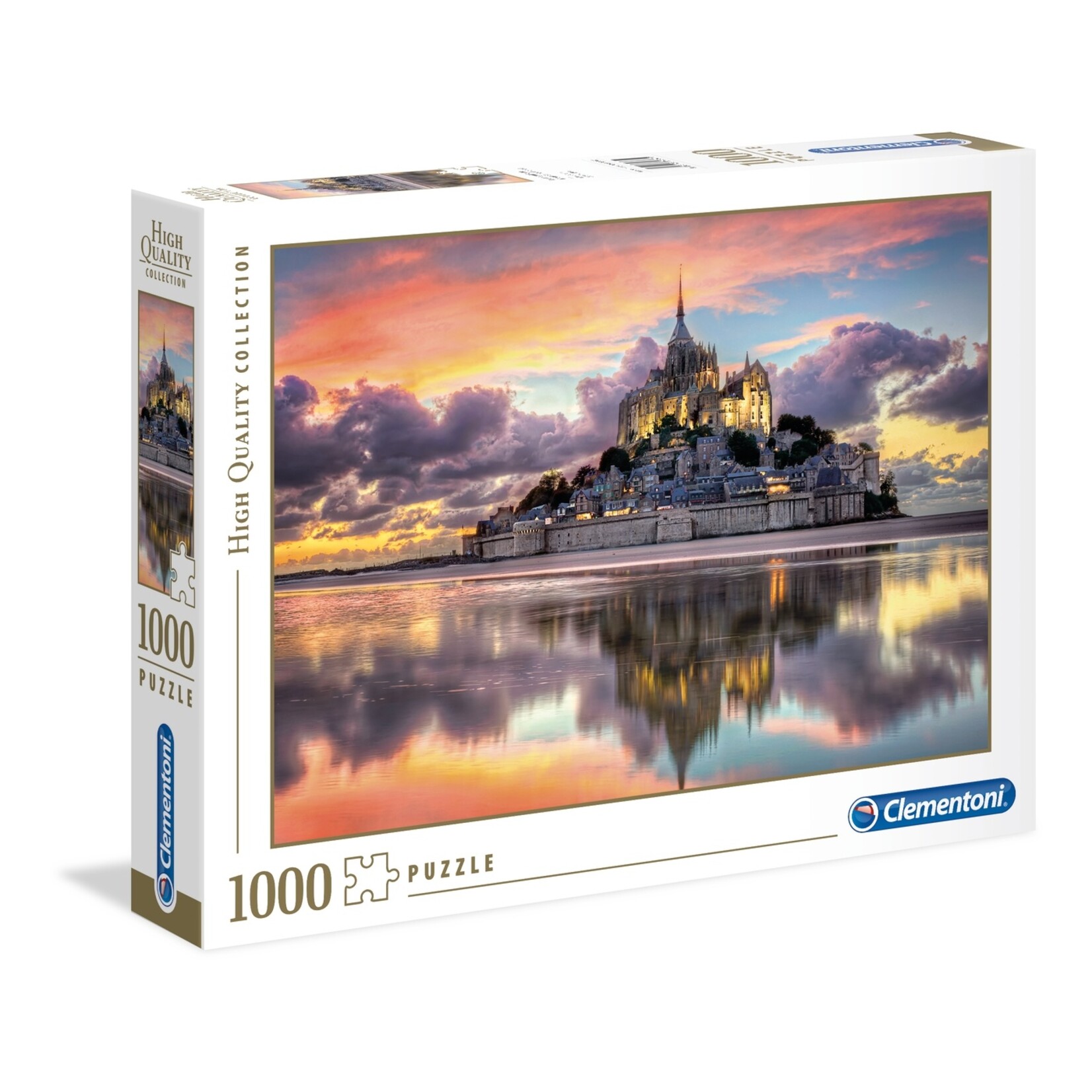 Clementoni Le magnifique Mont Saint-Michel - 1000 Piece Puzzle