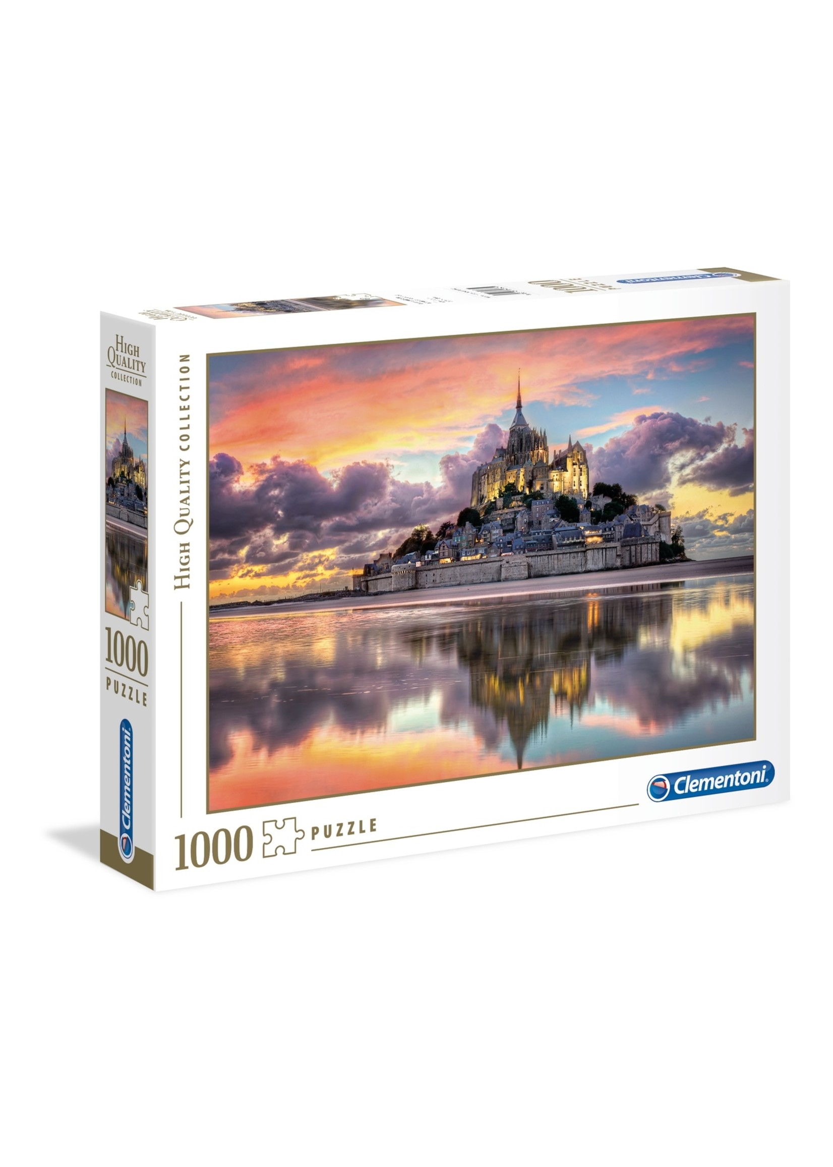 Clementoni Le magnifique Mont Saint-Michel - 1000 Piece Puzzle