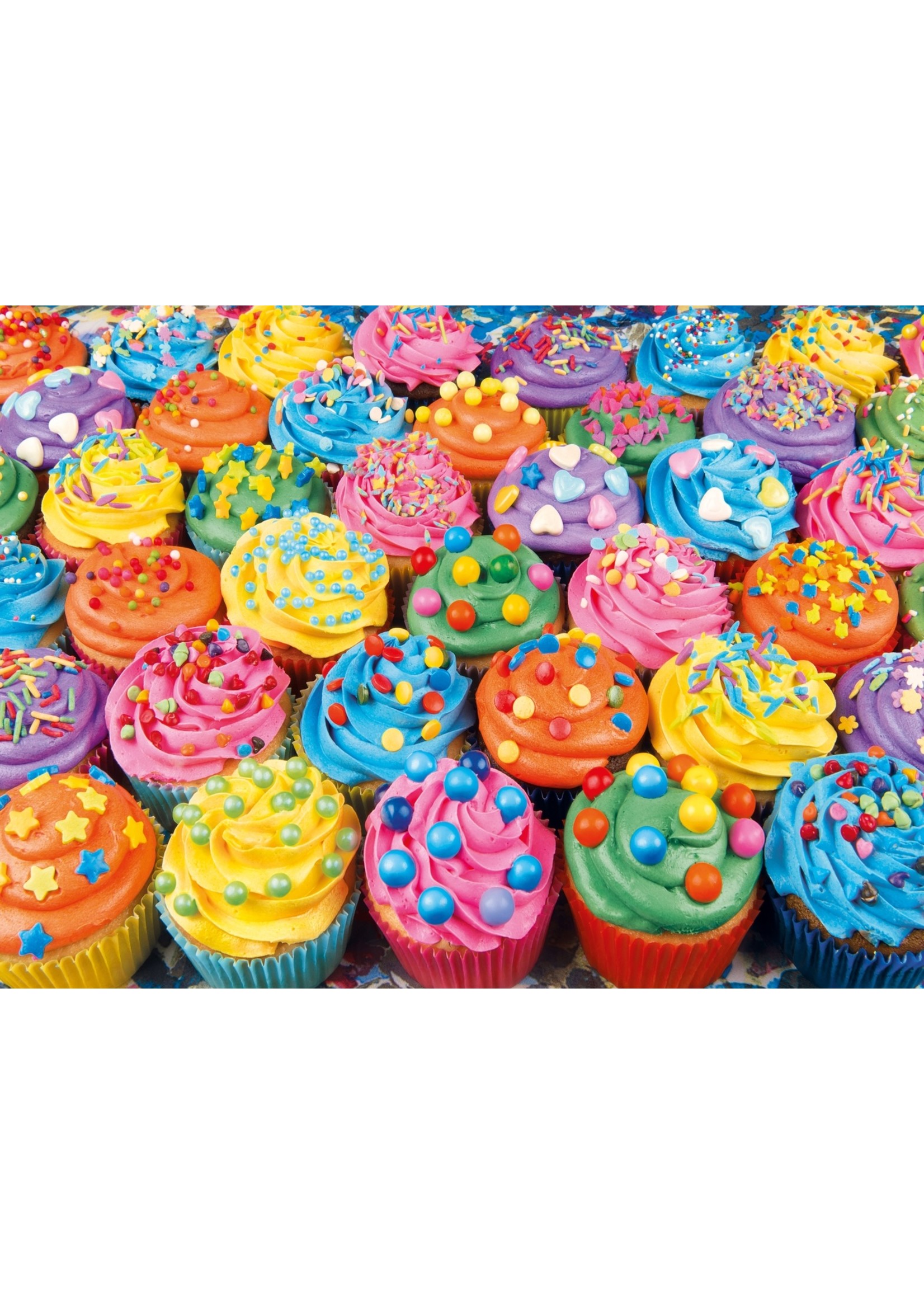 Clementoni Colorful Cupcakes - 500 Piece Puzzle