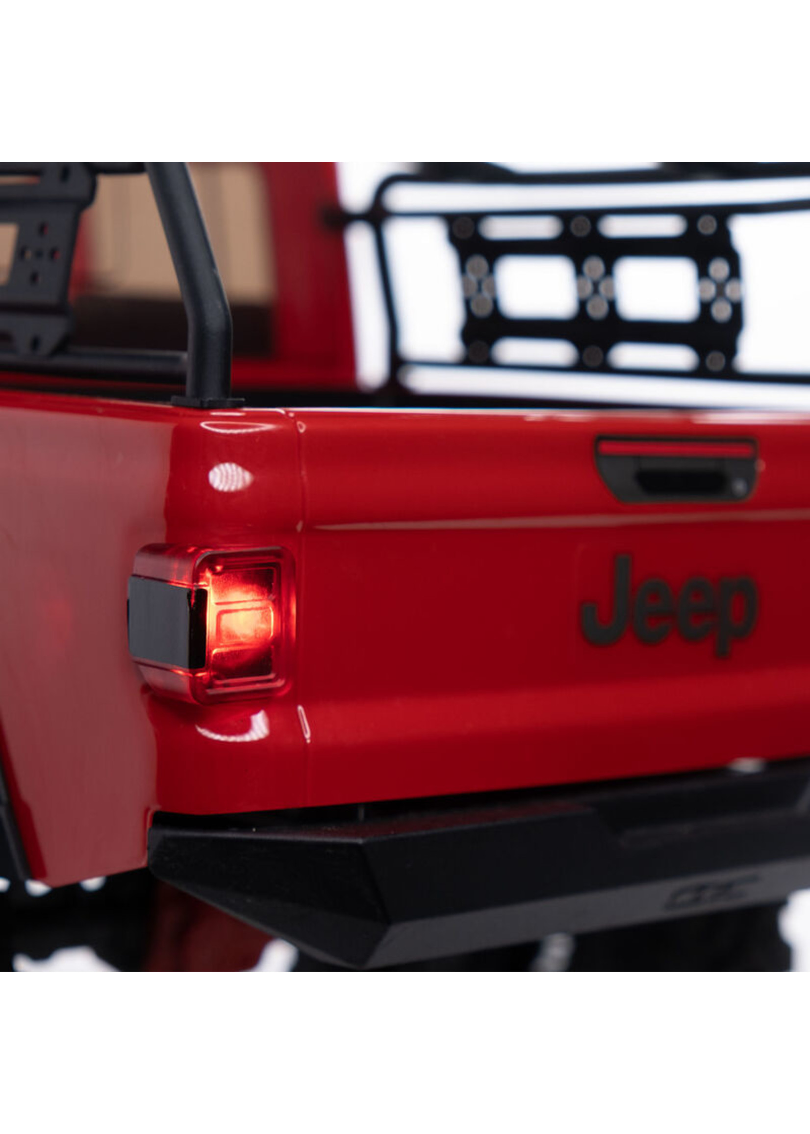 Axial 1/10 SCX10 III Jeep JT Gladiator with Portals RTR - Red