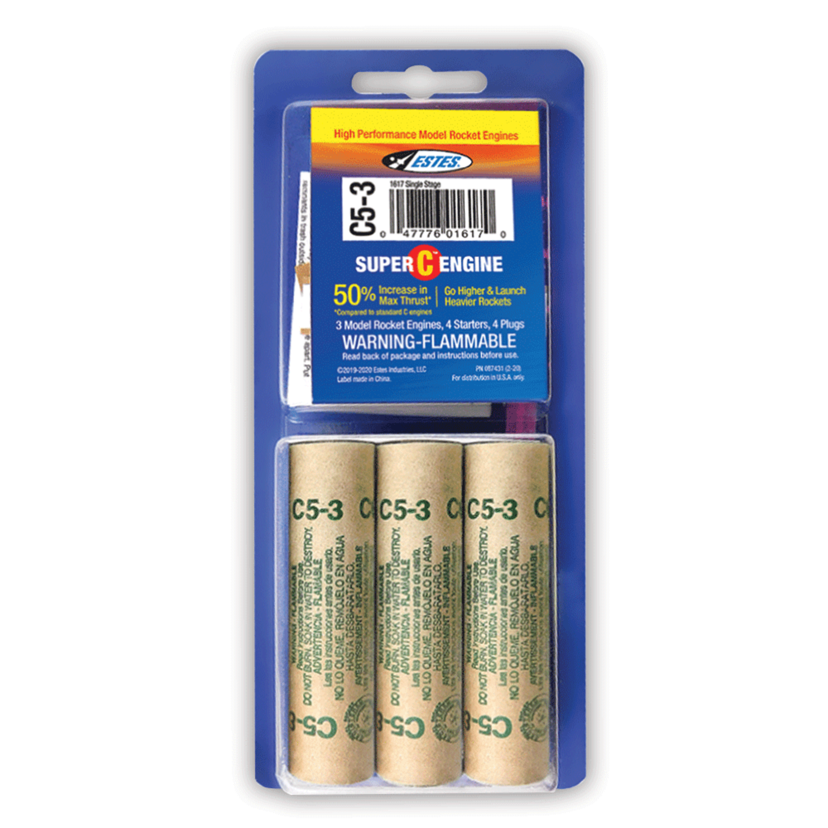 Estes C5-3 Standard Engine - 1617