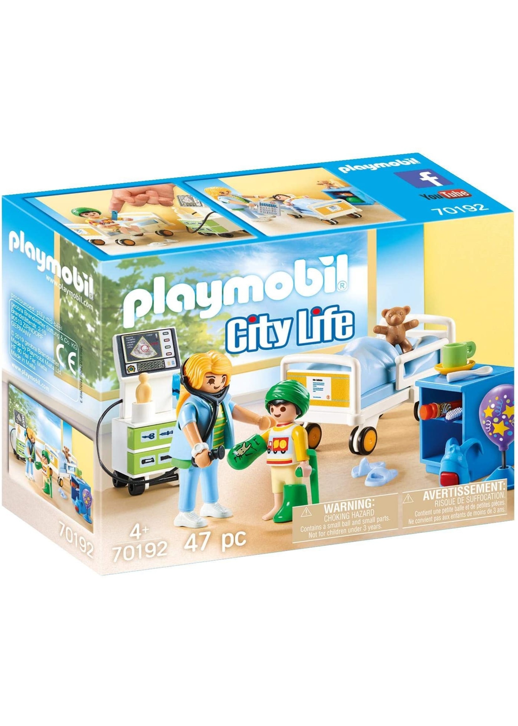 Playmobil 70192 - Children's Hospital Room
