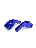 Traxxas 3652A - Stub Axle Carriers, Aluminum - Blue