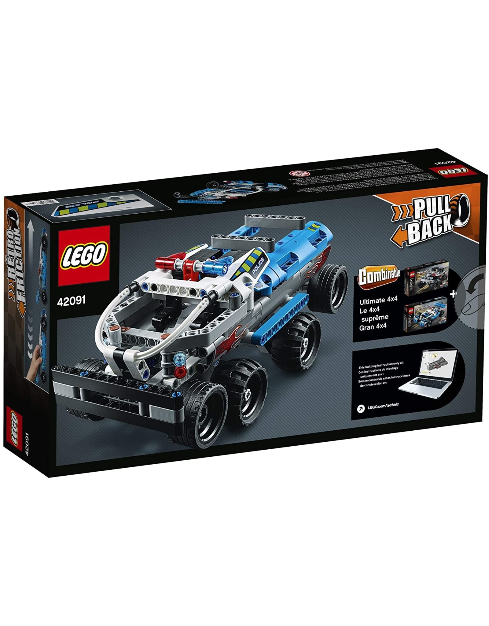 lego technic police pursuit 42091