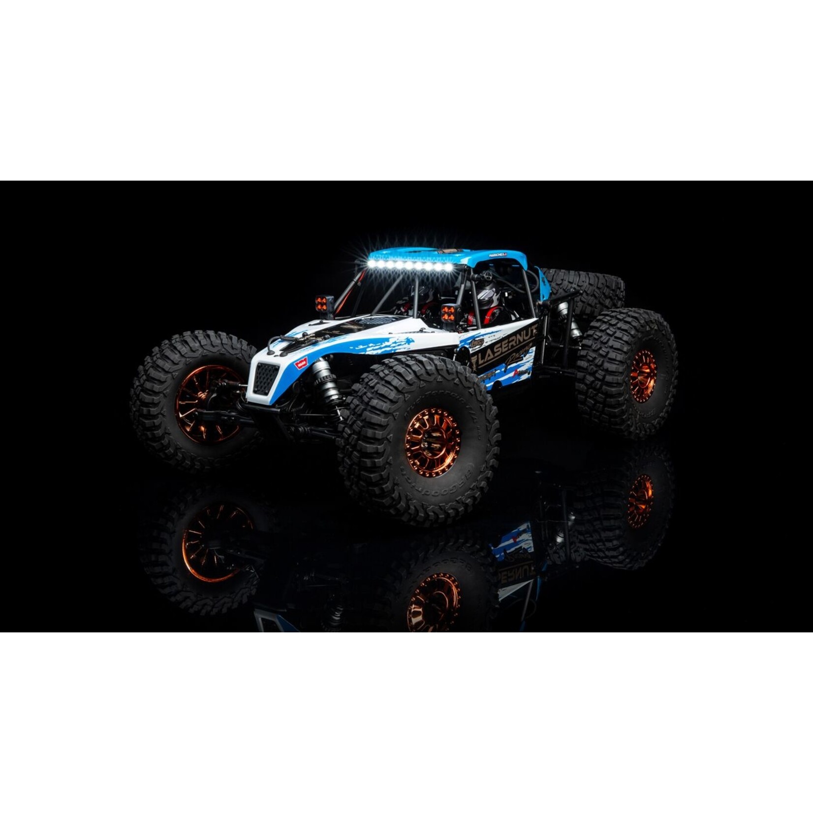 Losi 1/10 Lasernut U4 4WD Brushless RTR with Smart ESC - Blue