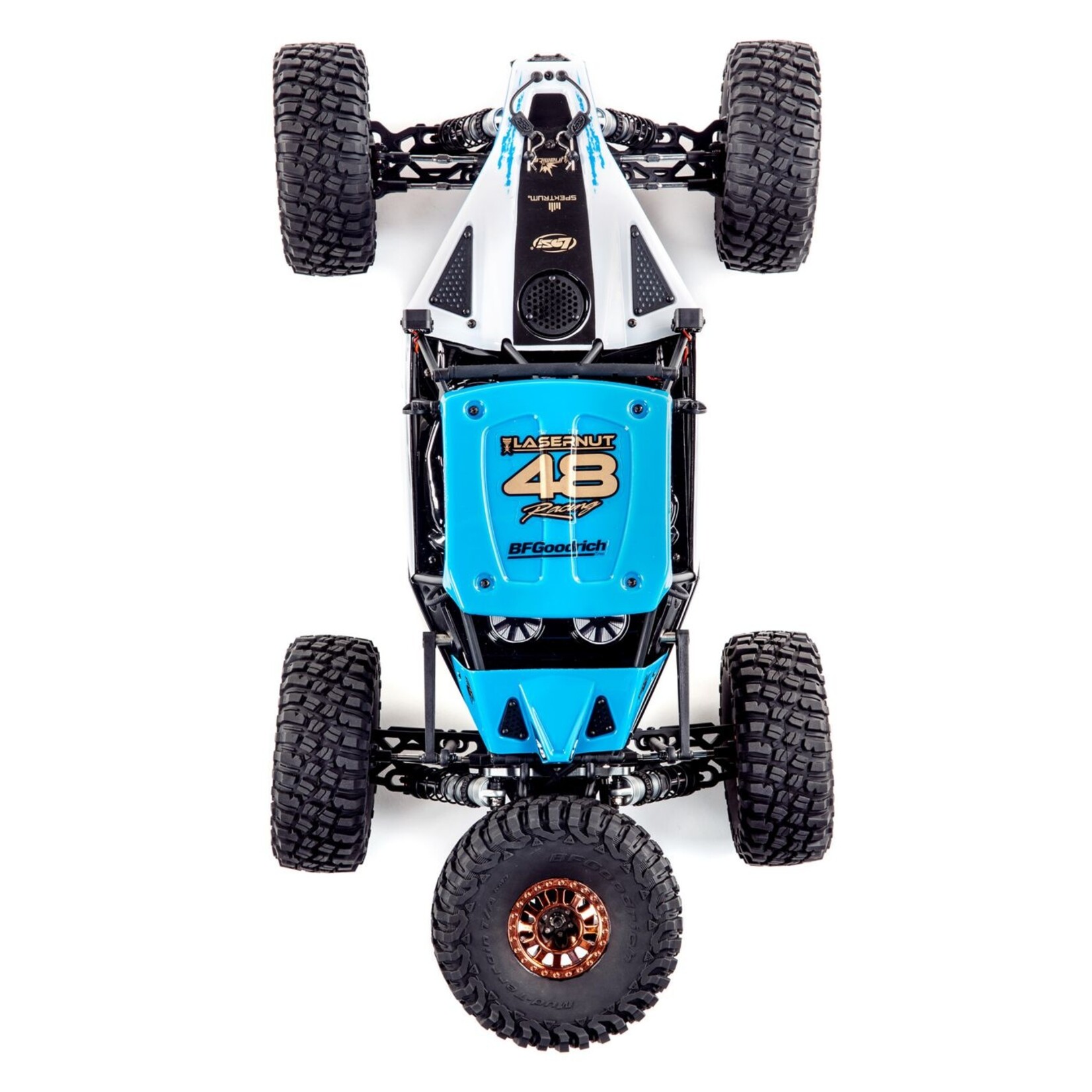 Losi 1/10 Lasernut U4 4WD Brushless RTR with Smart ESC - Blue