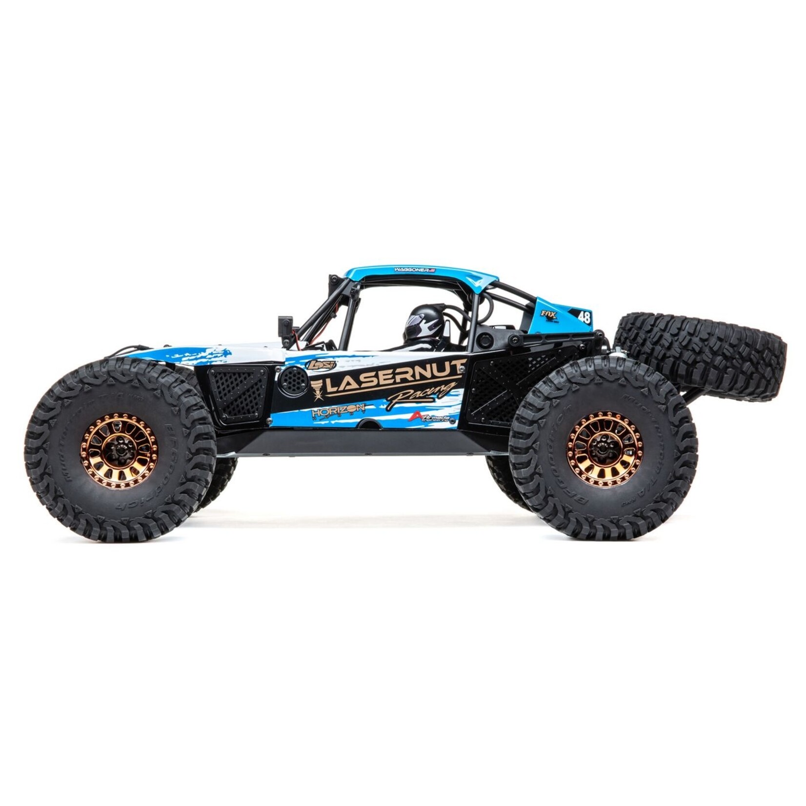 Losi 1/10 Lasernut U4 4WD Brushless RTR with Smart ESC - Blue
