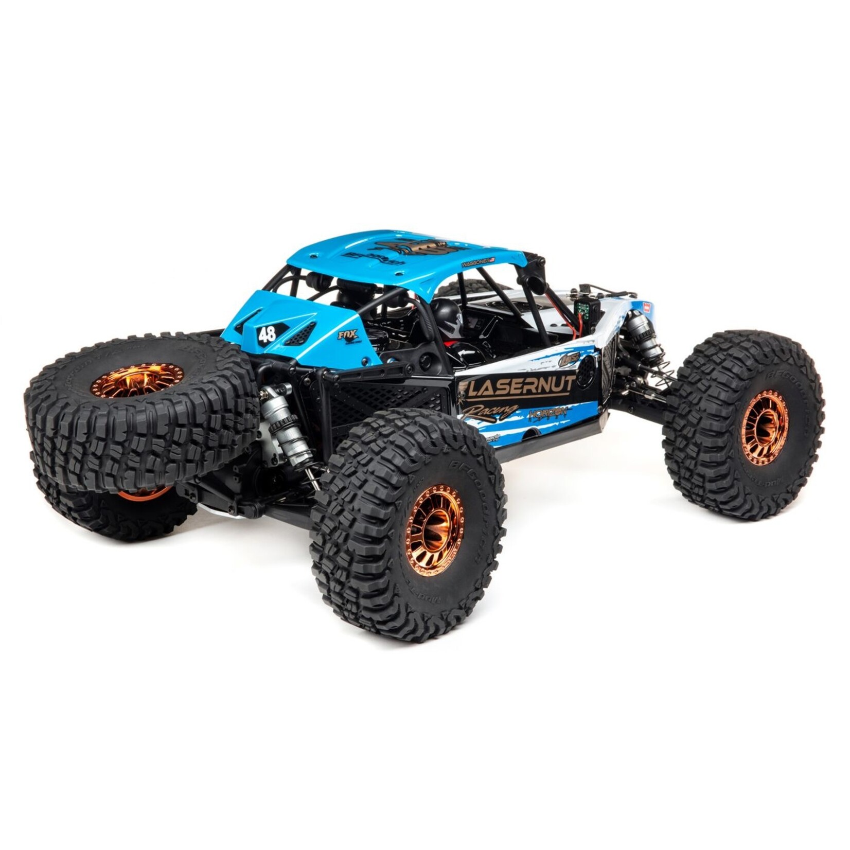Losi 1/10 Lasernut U4 4WD Brushless RTR with Smart ESC - Blue