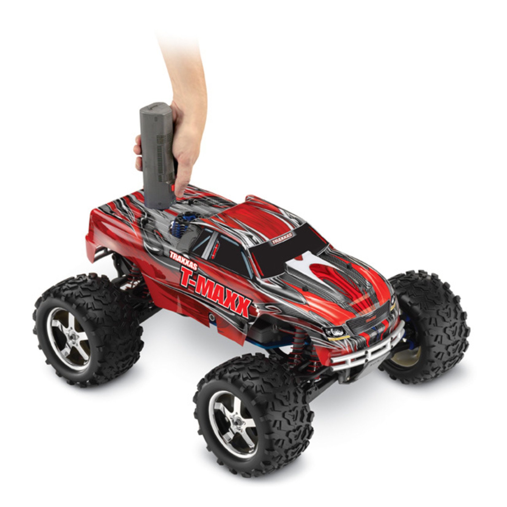 Traxxas 1/10 T-Maxx 3.3 4WD Nitro Monster Truck - Red